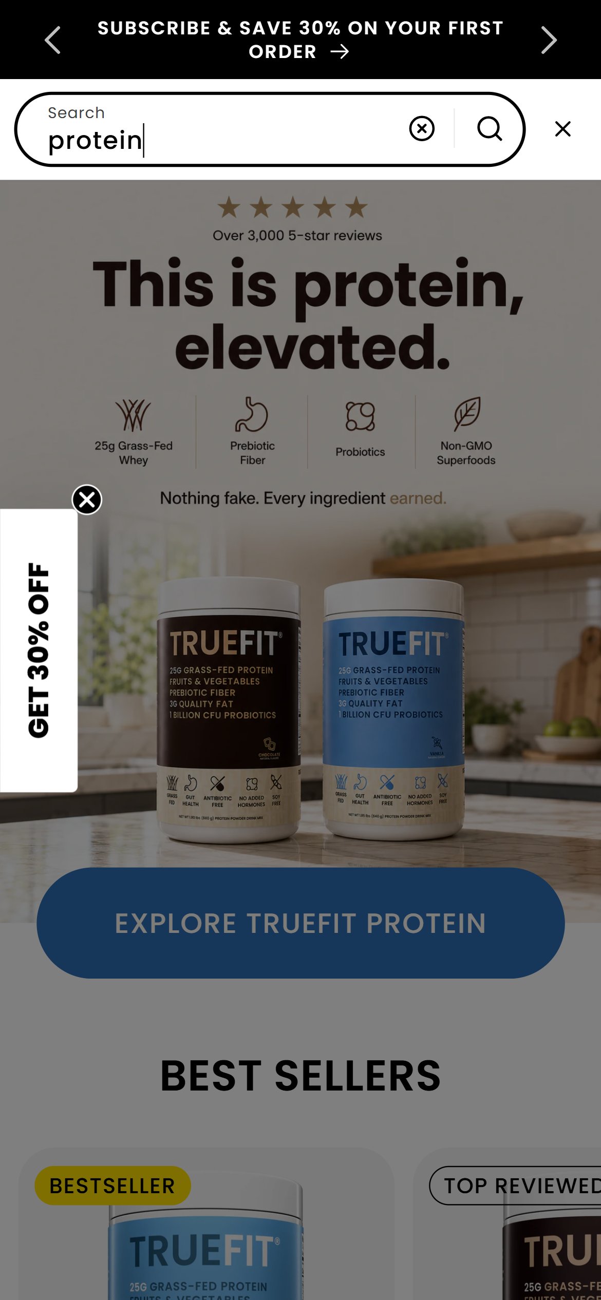 RSP Nutrition — Mobile